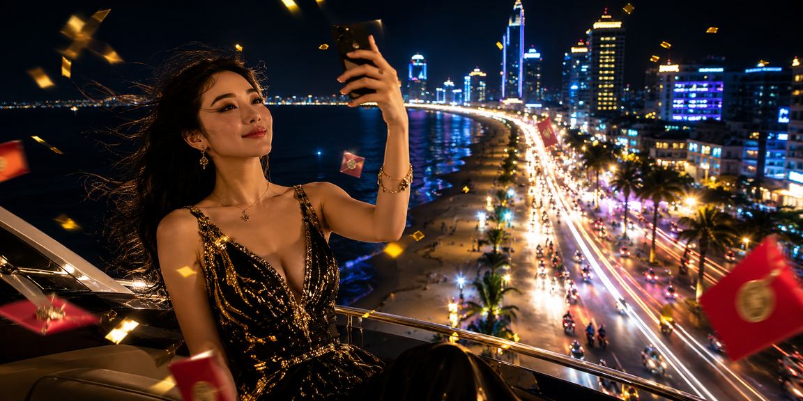 Người chơi tại Quy Nhơn theo dõi sự kiện thể thao và kèo cược ban đêm